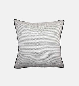 Home Deco and More Polyester Dot-print Cushion, Packshot View