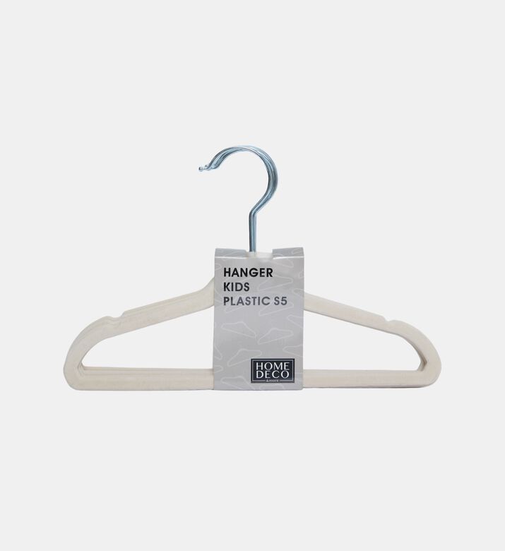 Home Deco and More Plastic Kids Clothes Hanger, Packshot View