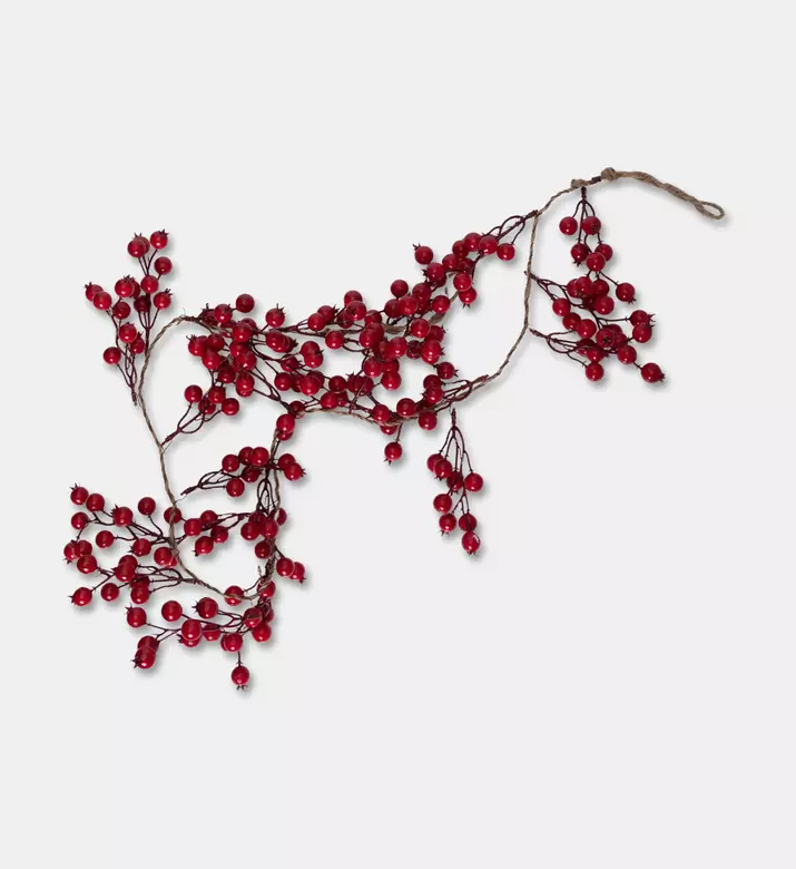 Shishi Flexible Stem Berry Garland, Packshot View