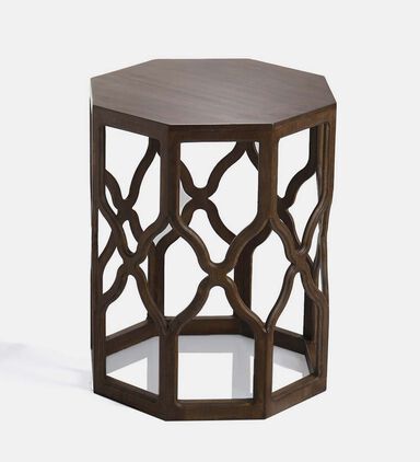Octa Mango Wood Side Table
