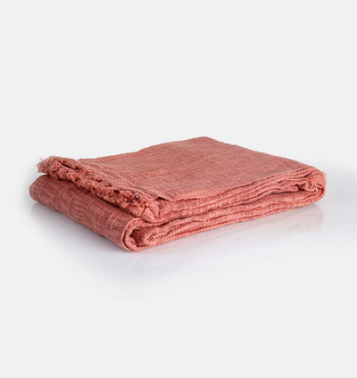 Cotton Fringes Endings Throw
