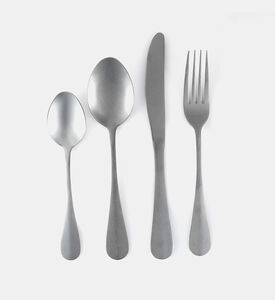 Home Deco and More Stonewashed 24 Piece Cutlery Set, Packshot View