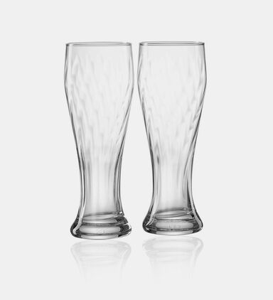Optic Wheat Beer Glassware Set