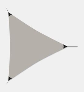 Home Deco and More Triangle Shade Cloth 3.6x3.6x3.6m Taupe, Packshot View