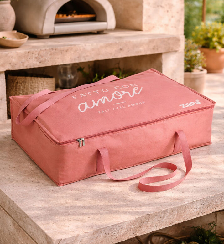 Ziipa Fontana Pizza Oven Cover, Terracotta, Packshot View