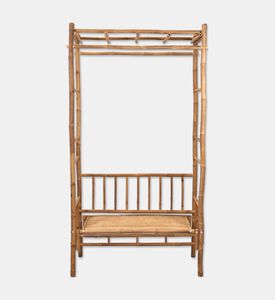 Home Deco and More Bench Bamboo With Pergola, Packshot View