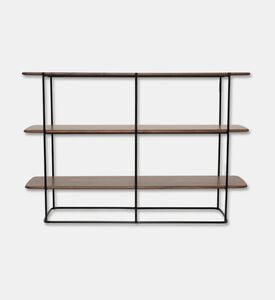 Home Deco and More Shard Double 3-shelves Shelving Unit, Packshot View