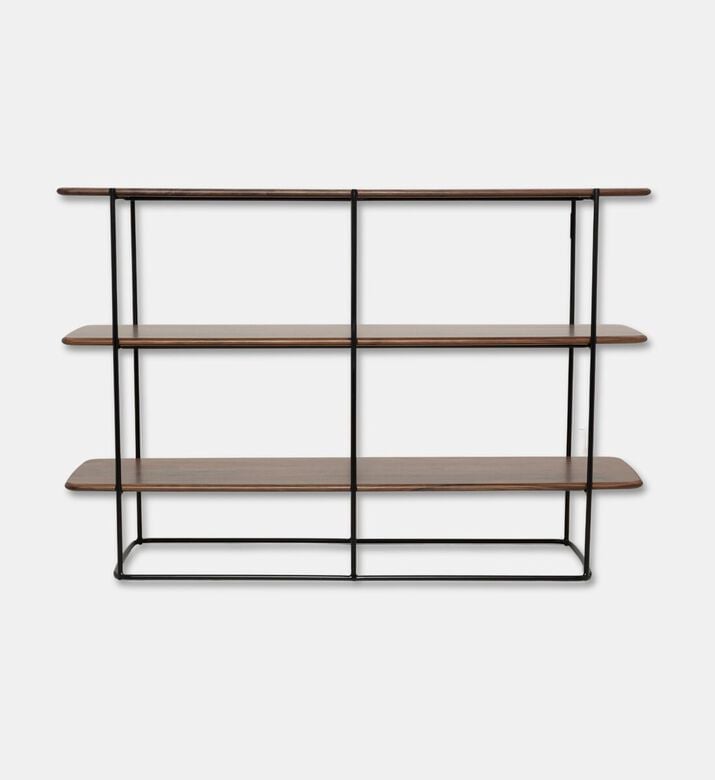 Home Deco and More Shard Double 3-shelves Shelving Unit, Packshot View
