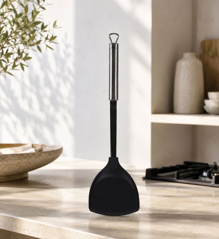 Kuchenprofi Stainless Steel Wok Turner, Packshot View