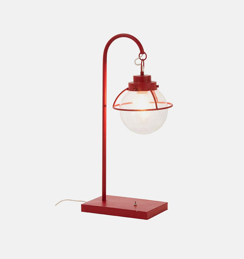 Metal Hanging Ball Table Lamp