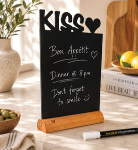 Securite Kiss Table Chalkboard, Packshot View
