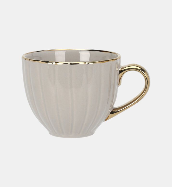 Porcelain Gold-rimmed Mug