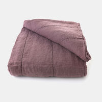 Thin Linen Bed Cover
