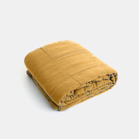 Naomi Quilt Cotton Linen Blanket