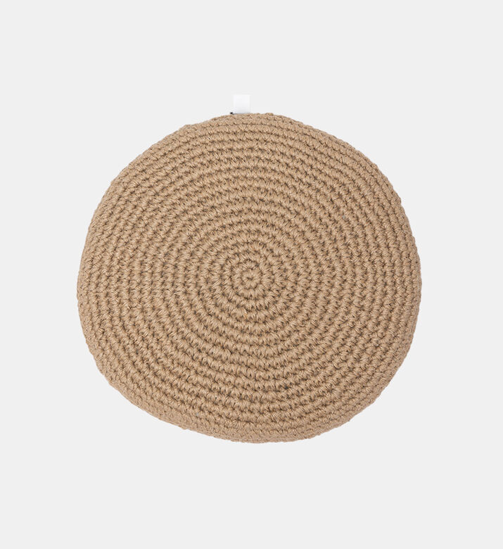 Jalsa Cotton Round Filled And Vaccumed Cushion