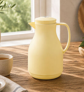 Excellent Houseware Plastic Vacuum Jug, Yellow, Packshot View