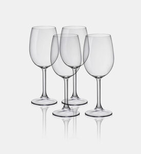 Home Deco and More Vinissimo Wine Glass 4-piece Set, Transparent, 430-ml, Packshot View