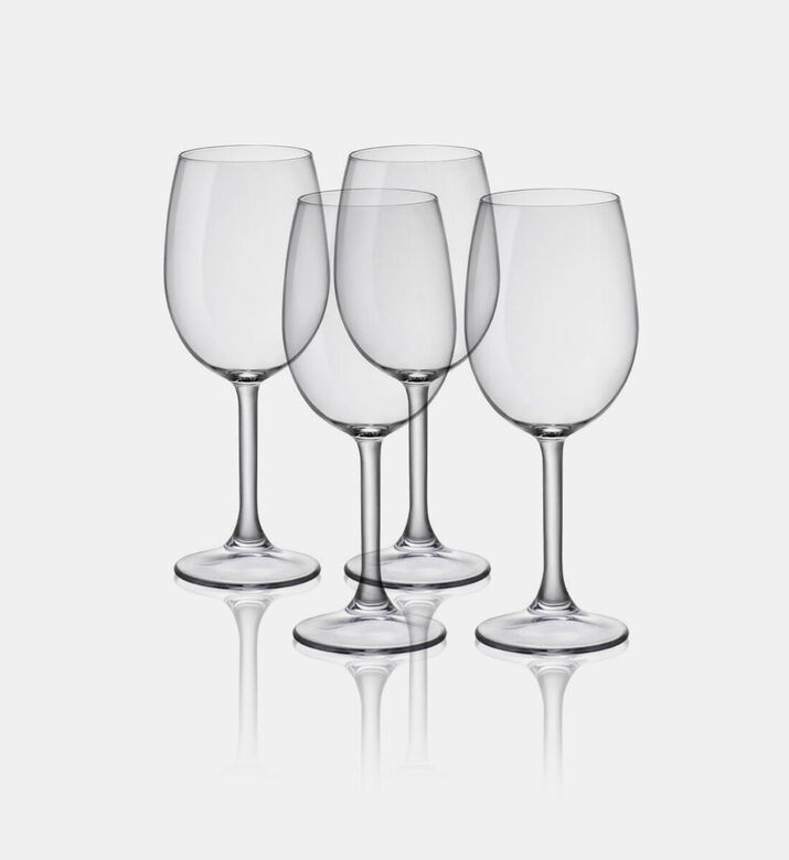Home Deco and More Vinissimo Wine Glass 4-piece Set, Transparent, 430-ml, Packshot View