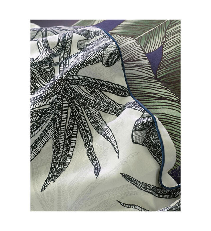 Essenza Nya Cotton Satin Bed Set, Grey, 140x220-cm, Packshot View