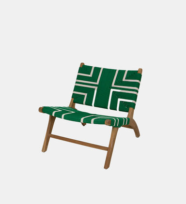 Catania Teak Rope Lounge Chair