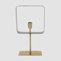 Iron Square-shaped Table Lamp