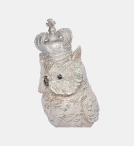 Owl-with-crown Statue