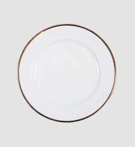 Gold-rimmed Presentation Plate - 31 Cm