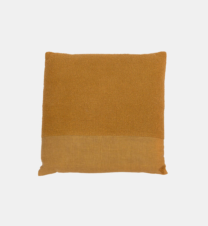 Home Deco and More Mia Knife Edge Linen Cushion, Packshot View