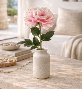 Decostar Paeonia Rosaline Faux Branch, Pink, Packshot View