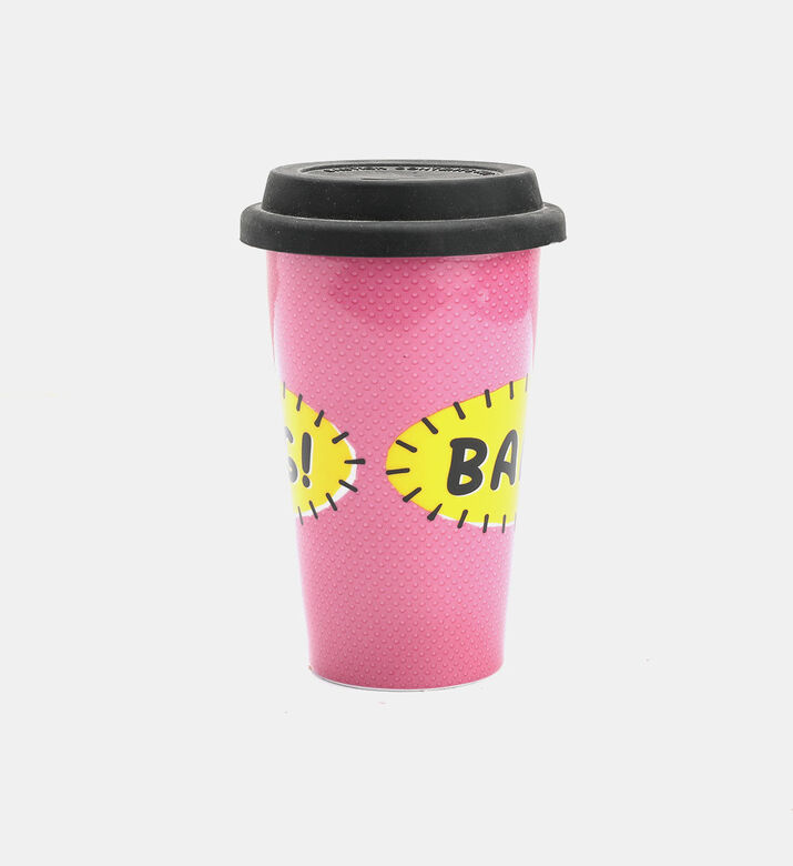 Rosanna Pellegrini Bang Porcelain Travel Mug, Packshot View