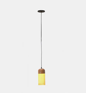 Charlie Glass Wood Pendant Lamp