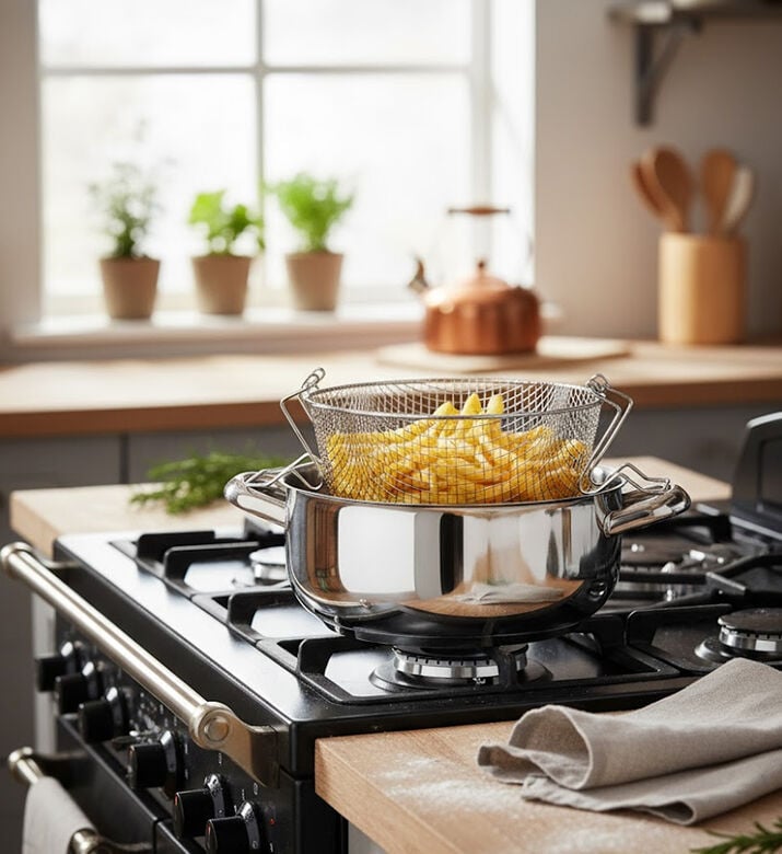 Silampos Europa Stainless Steel Frying Pan, Packshot View