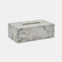 Nero Natural Stone Tissue Holder