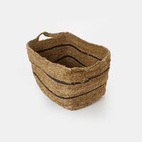 Straw 3-piece Baskets Set