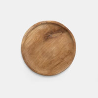 Teak Wood Dinner Plate