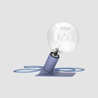 Magnetic Base Bulb Table Lamp