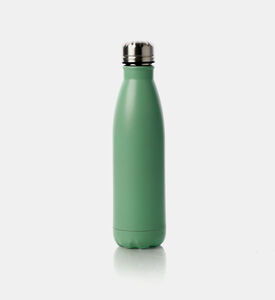 Excellent Houseware Stainless Steel Vacuum Flask Bottle, Green, Packshot View