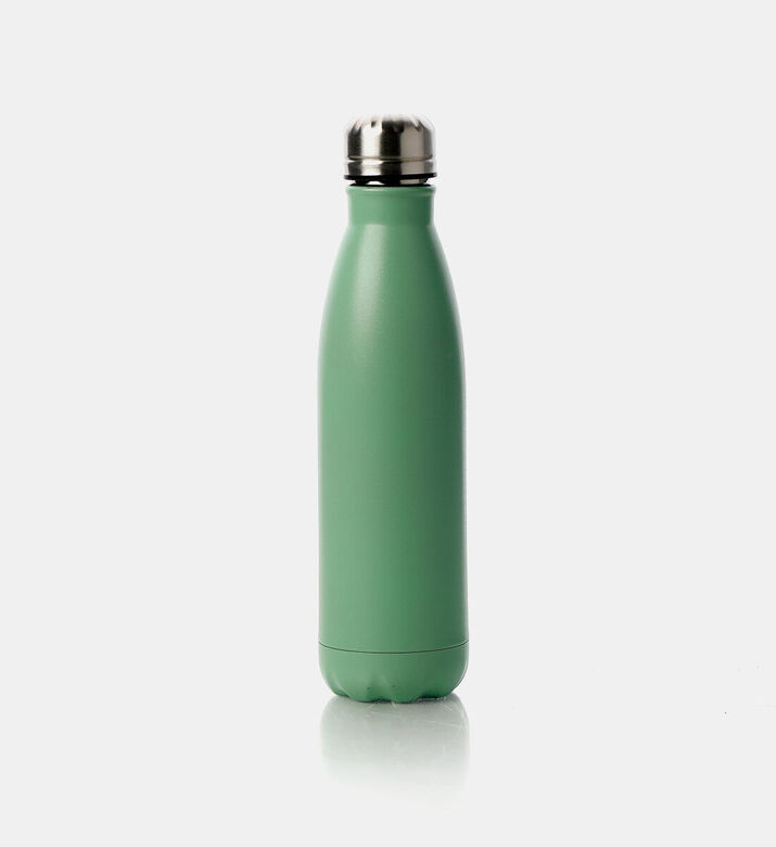 Excellent Houseware Stainless Steel Vacuum Flask Bottle, Green, Packshot View