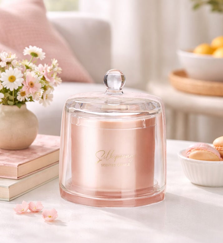 Home Deco and More Dome-shaped Scented Candle, Packshot View