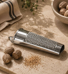 Kuchenprofi Stainless Steel Nutmeg Grater, Packshot View