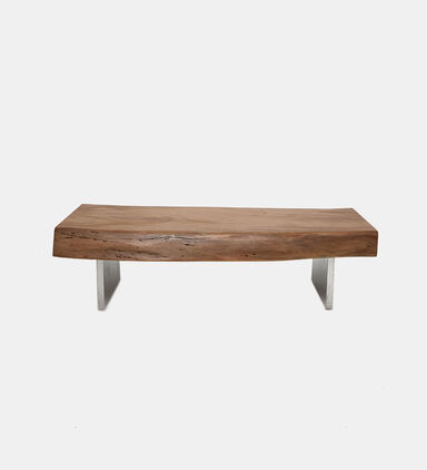 Austin Acacia Wood Low Coffee Table