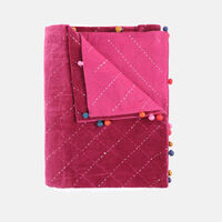 Cotton Tassels Bed Cover