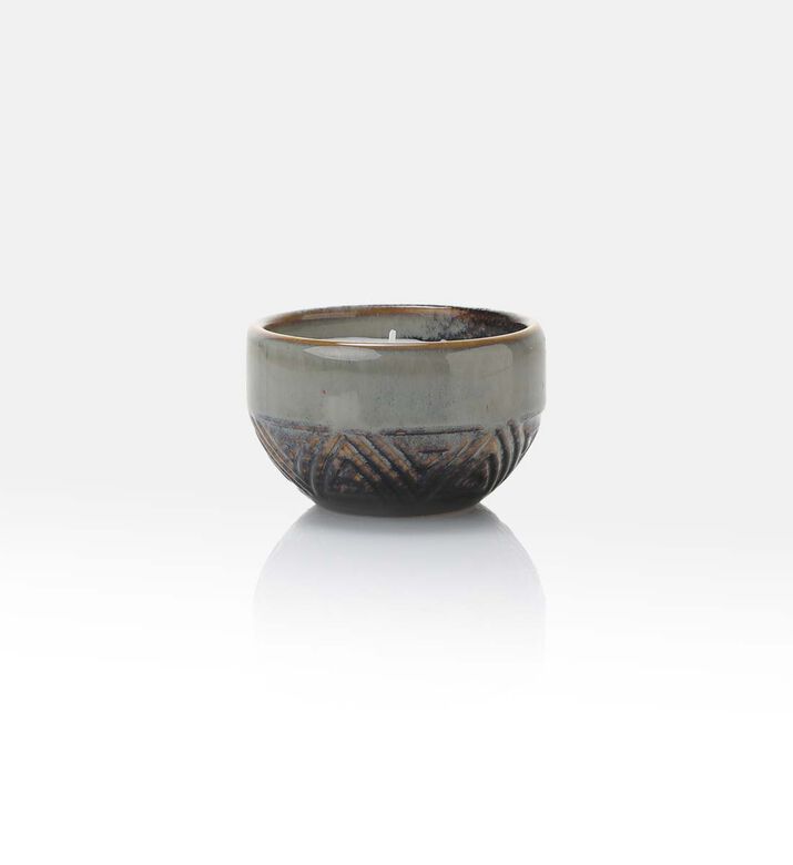 Citronella Ceramic Round Candle