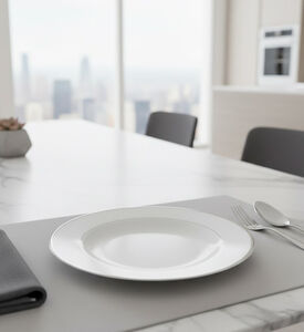 Guy Degrenne Galon Platine Round Soupplate, Packshot View