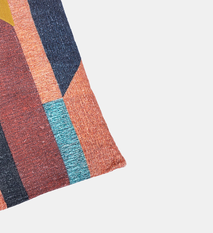 Home Deco and More Puzzle Print Embroidered Pillow, Packshot View