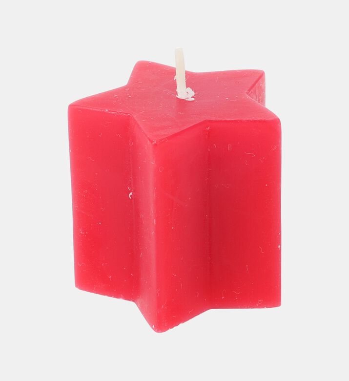 Home Deco and More Candle Star, Red, Packshot View