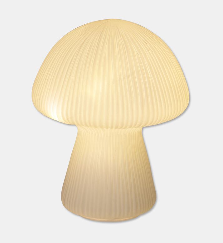 Home Deco and More Mushroom-shaped Led Light, White, 20-cm, Packshot View