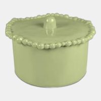 Pear Embellished Biscuit Jar