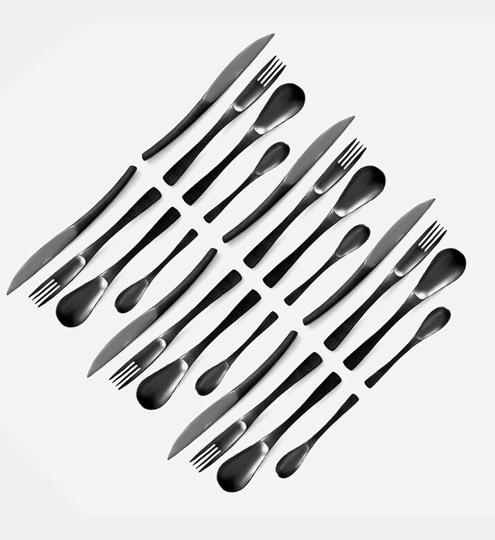Guy Degrenne The Xy Mat Cutlery 24-piece Set, Packshot View