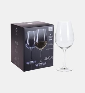 Crystalline 4-piece Wine Glass Set